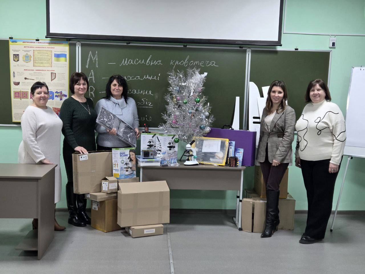 Напередодні Нового року Арцизька громада оновила обладнання у 12 школах