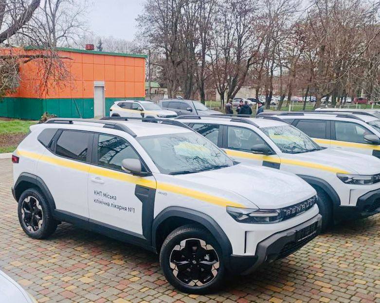 П’ять медичних установ Одещини отримали автівки для виїзних бригад з ментального здоров’я