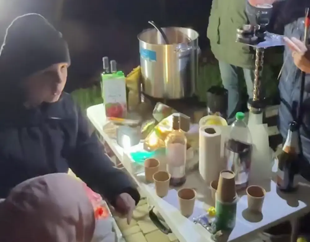 Як одесити під час блекауту влаштували свято попри темряву (відео)