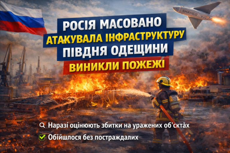 Російський удар по інфраструктурі південної Одещини — що відомо