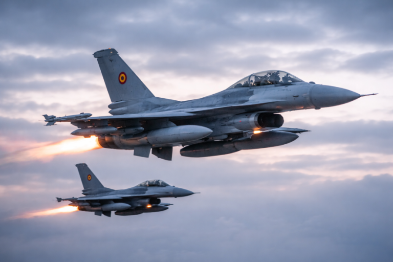 Румунія підняла F-16 у відповідь на російські атаки по портах Одещини