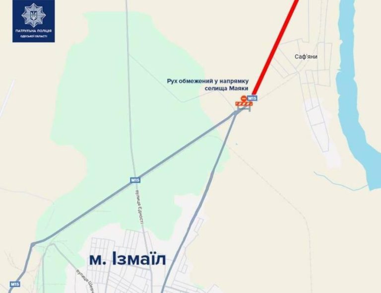 Рух трасою Одеса—Рені відновлено після обстрілу мосту в Маяках