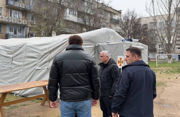 Олег Кіпер інспектував наслідки відключення електроенергії в Арцизі