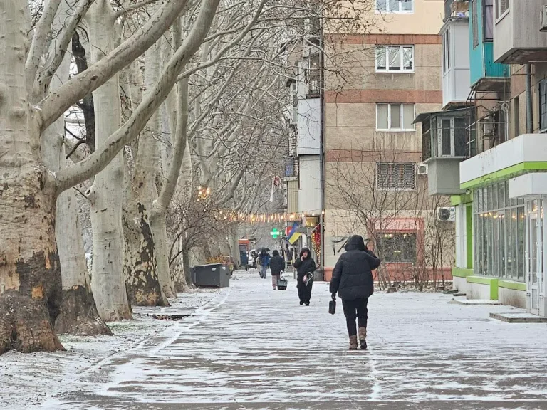 Раптовий прихід зими: Одесу завалило снігом і штормовою негодою (ФОТО)