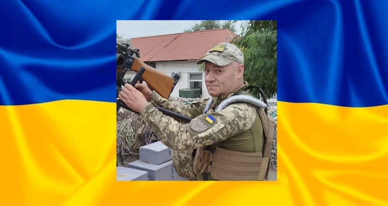Мологівська громада проводить в останню путь захисника Руслана Фомічова