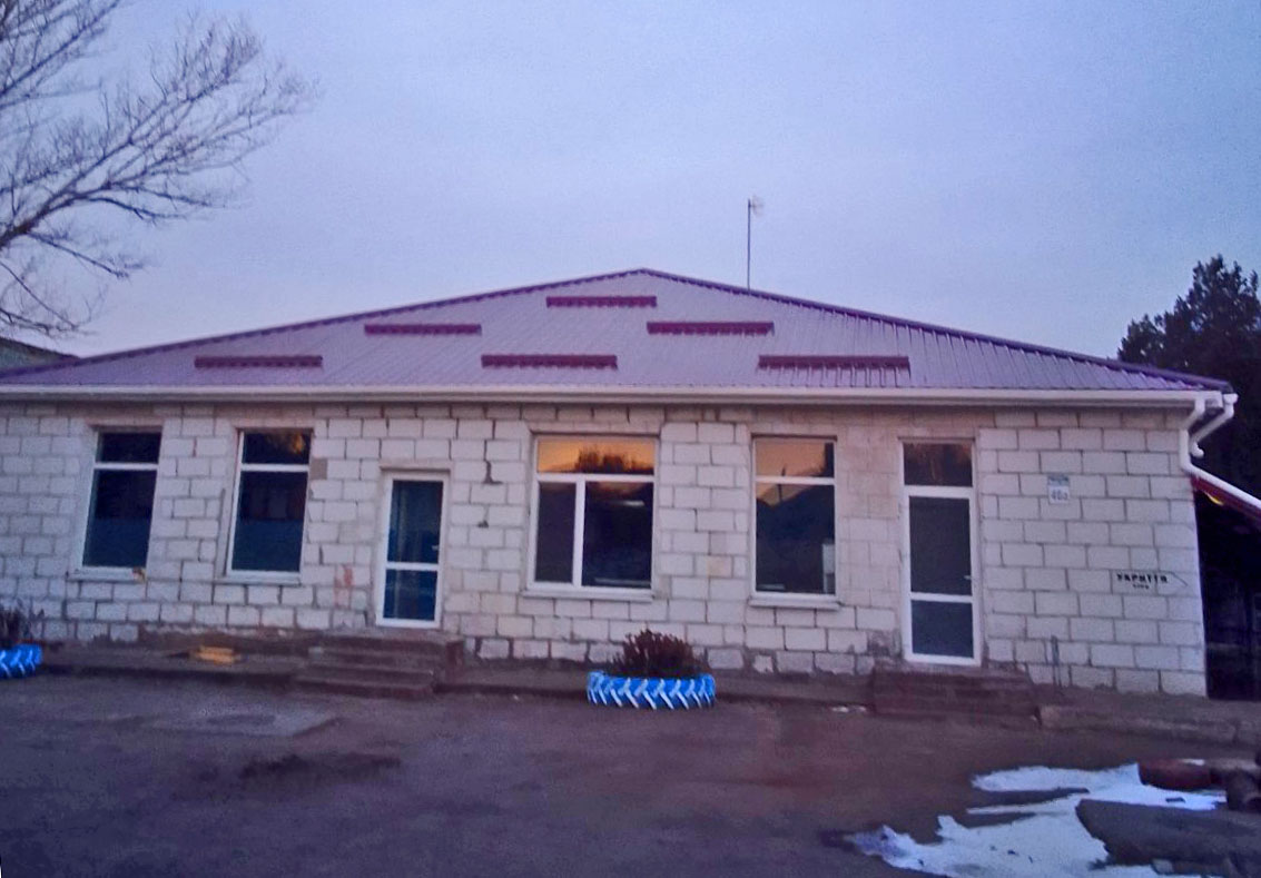 У Болградському районі в громаді відремонтували дах із використанням енергозберігаючих технологій
