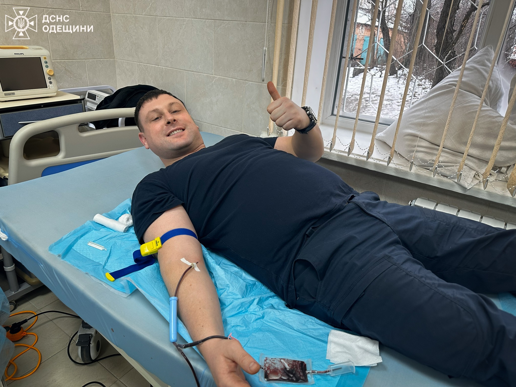 Рятувальники Білгород‑Дністровського району стали донорами заради порятунку життів