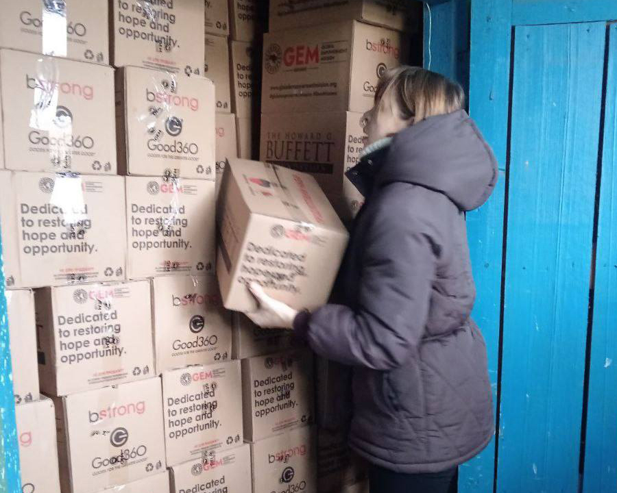 Понад 2800 продуктових наборів передали вразливим сім’ям Арцизької громади