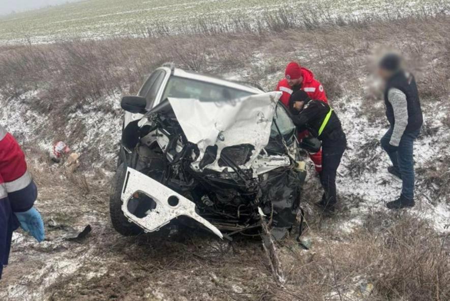 Родину з дітьми госпіталізували після ДТП на трасі Одеса—Рені