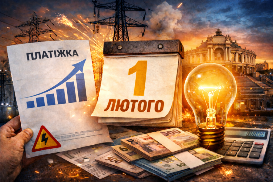 З 1 лютого: що зміниться у платіжках одеситів за електроенергію