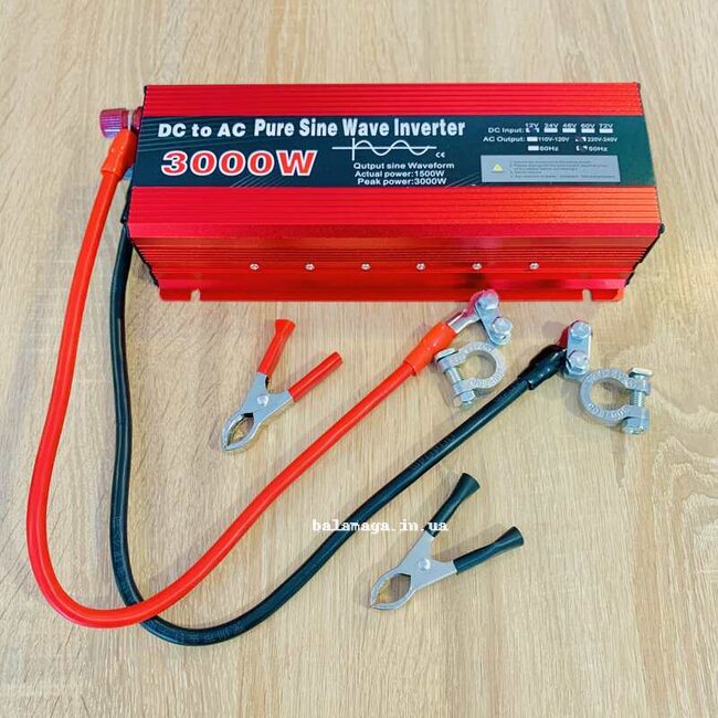 Перетворювачі напруги 12 – 24 В з чистим синусом