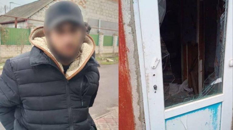 В Одесі затримали 20-річного, який розбив скло й проник у будинок — ФОТО