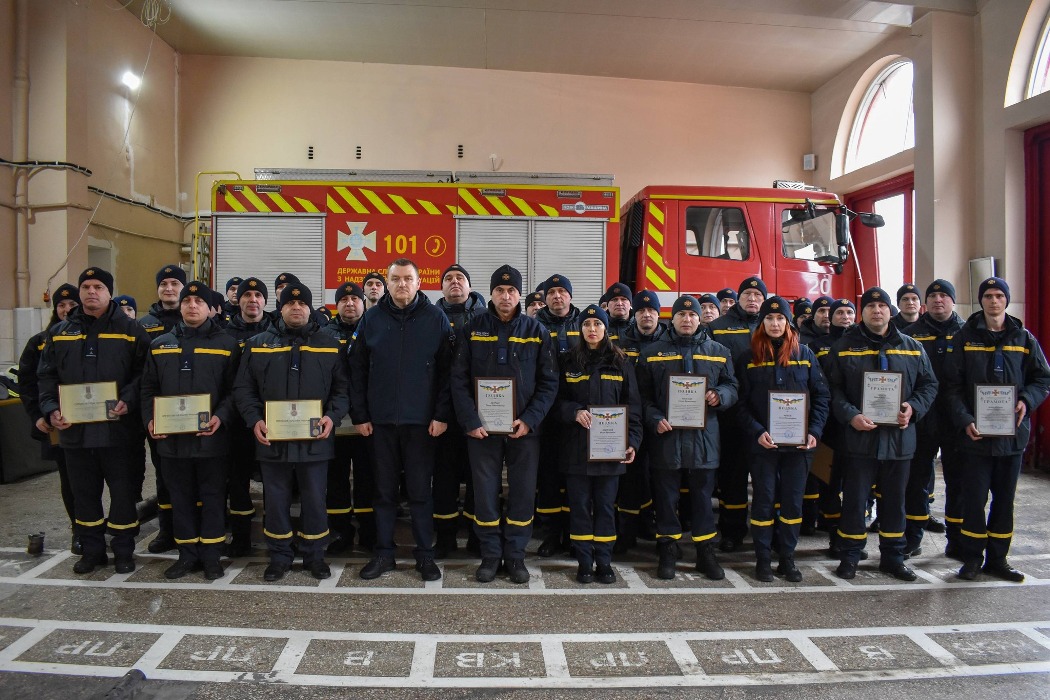 Державні та відомчі відзнаки вручено рятувальникам Ізмаїльського району
