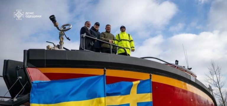 Шведська делегація вивчала оперативну роботу ДСНС Одеси під обстрілами