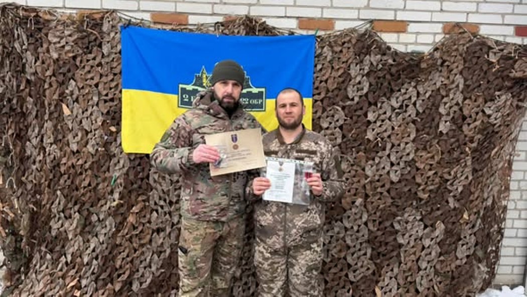 Військовослужбовець із Вилківської громади отримав почесну нагороду від головнокомандувача ЗСУ