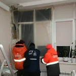 Наслідки нічної атаки в Одесі: пошкоджені шкільні вікна та допомога постраждалим (фото)