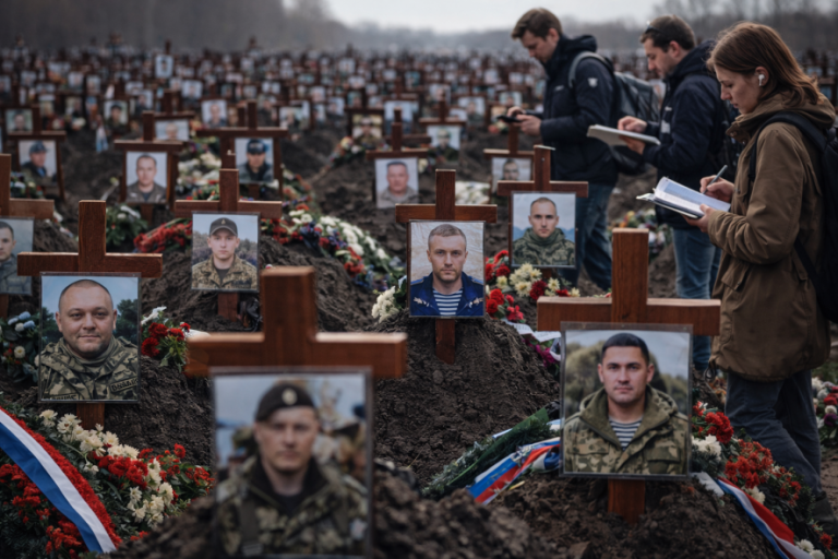 Розслідування журналістів виявило понад 186 тисяч загиблих у лавах російської армії