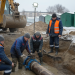 Аварійні бригади Одеси стоять по коліна в крижаній воді: як вони витримують цілу добу на морозі — ВІДЕО