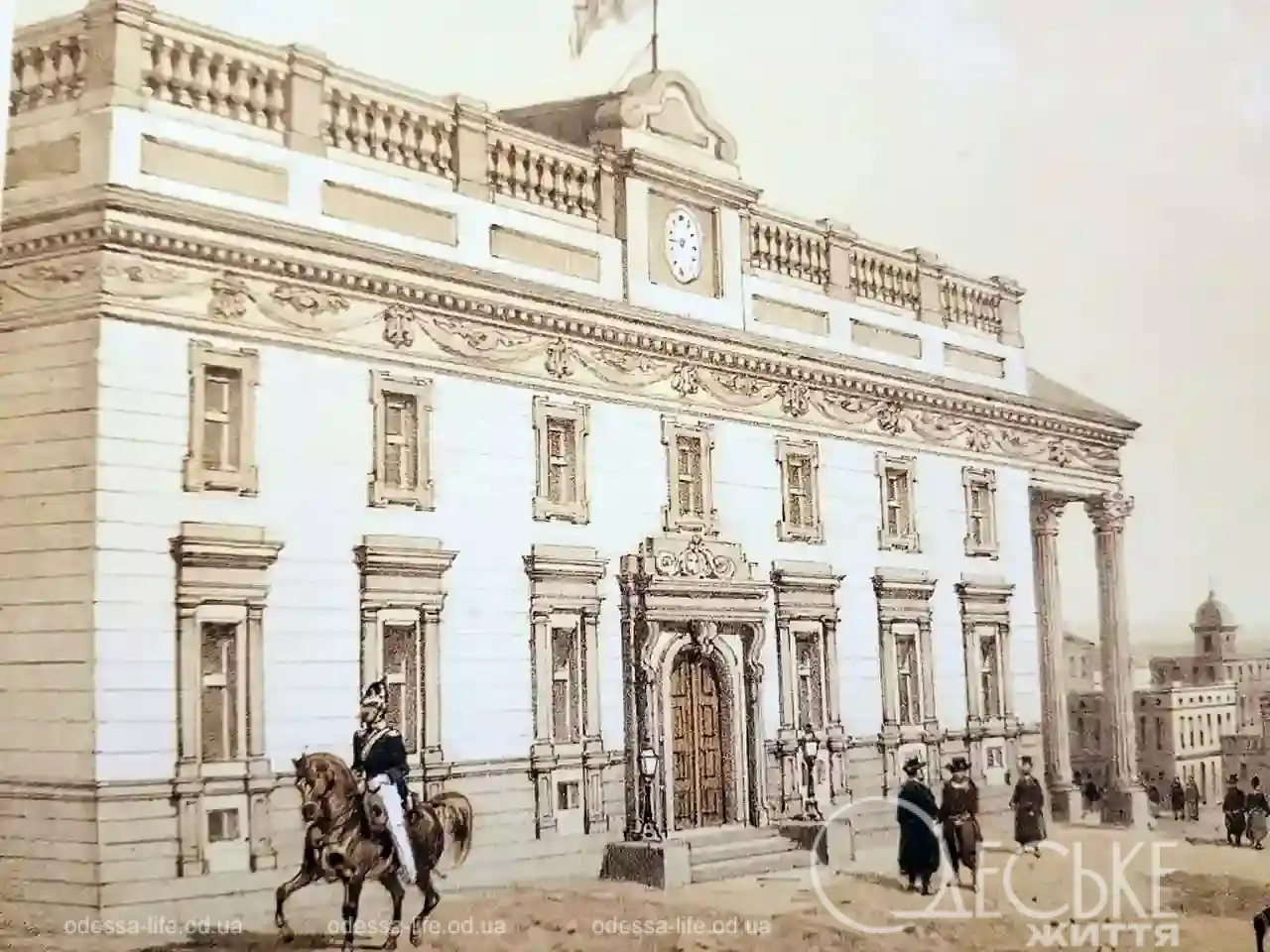 У Одесі виставили рідкісну паризьку гравюру ХІХ століття — пам’ять про театр, якого вже немає