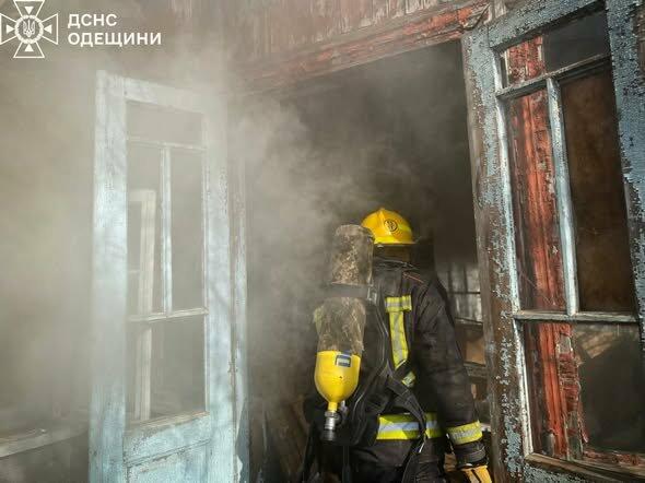 У Березівці на Одещині під час пожежі загинув чоловік