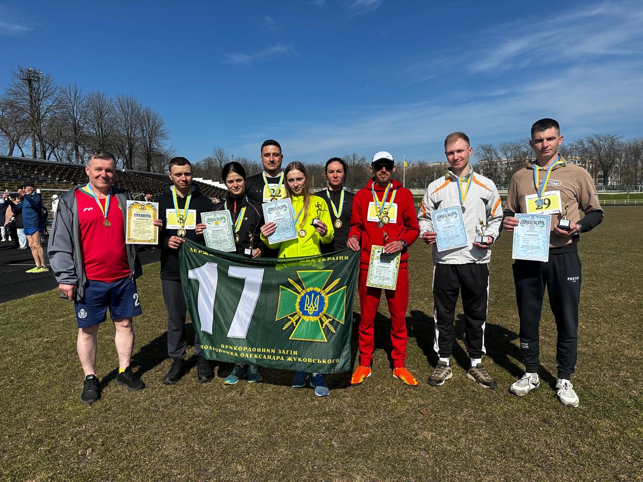 Військовослужбовець Ізмаїльського прикордонного загону виграв міський чемпіонат з легкої атлетики