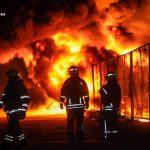 У портах Одещини через атаку російських дронів виникли масштабні пожежі