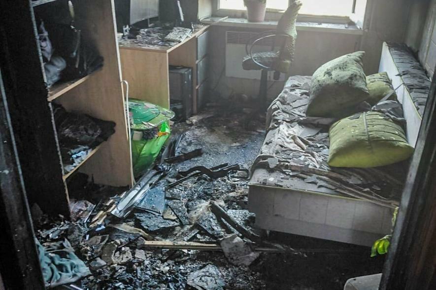 Масштабна пожежа на Одещині: мешканців будинку екстрено евакуювали