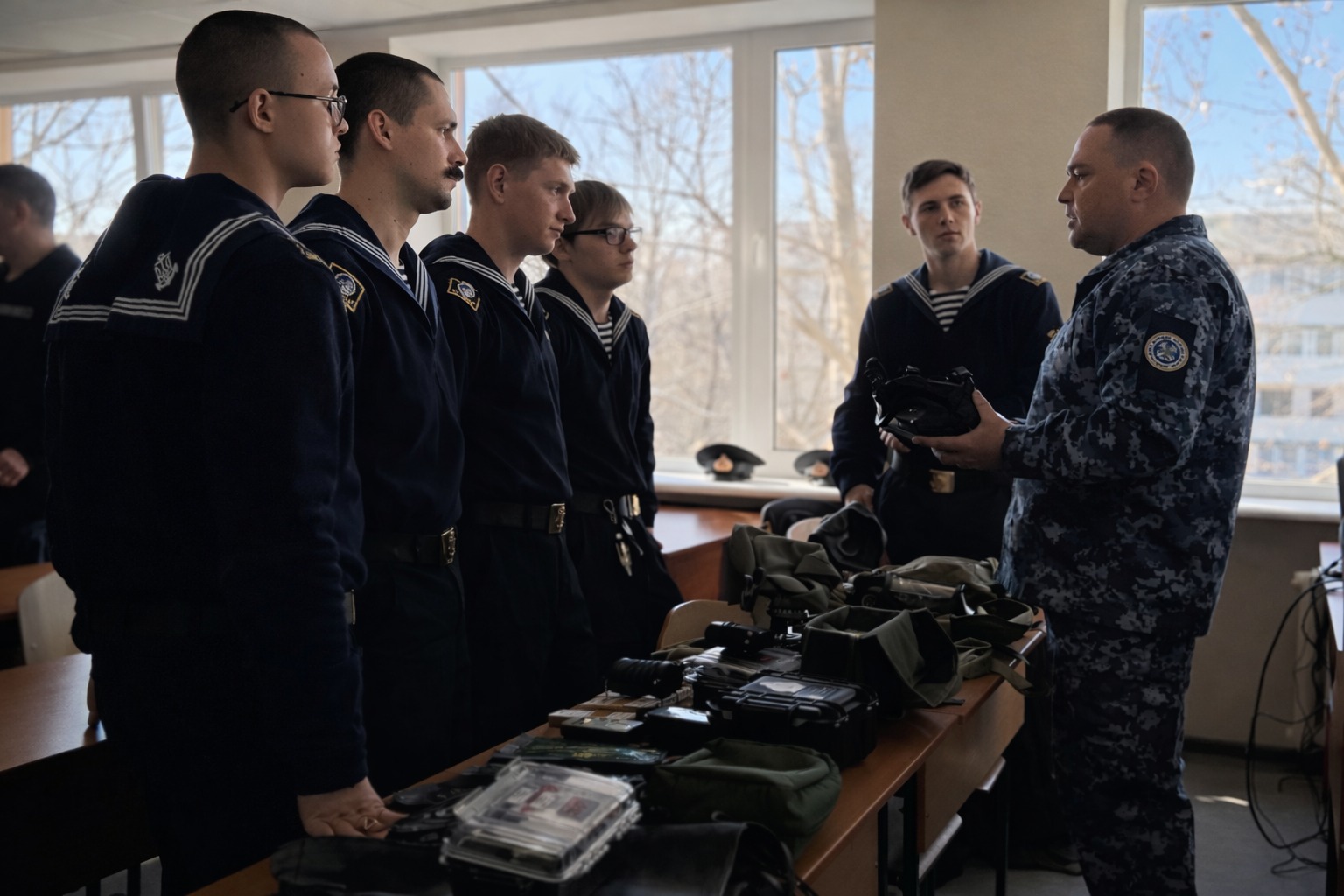 Курсанти з Ізмаїла НУ «Одеська морська академія» переймають досвід у тих, хто щодня охороняє кордон