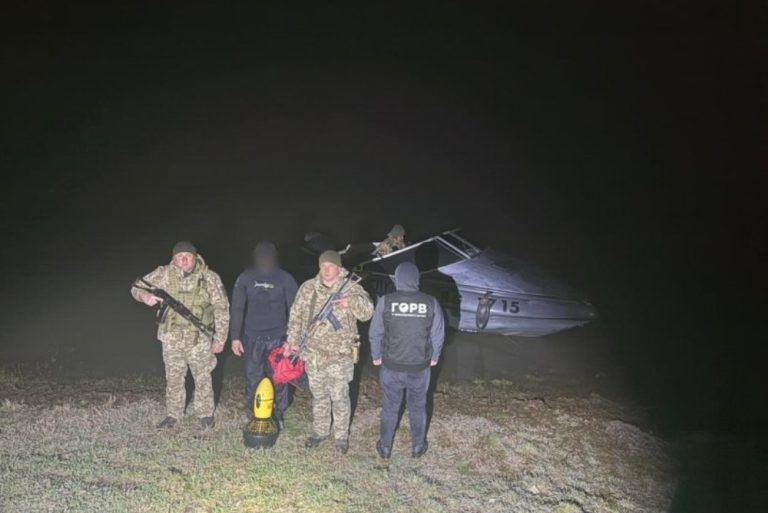 Прикордонники Ізмаїльського району затримали ще одного чоловіка, який переплив Дунай у Румунію