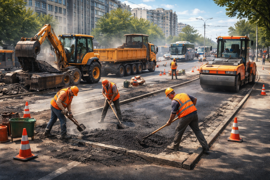 Ремонтні роботи тимчасово перекривають рух у частині Одеси: актуальні адреси