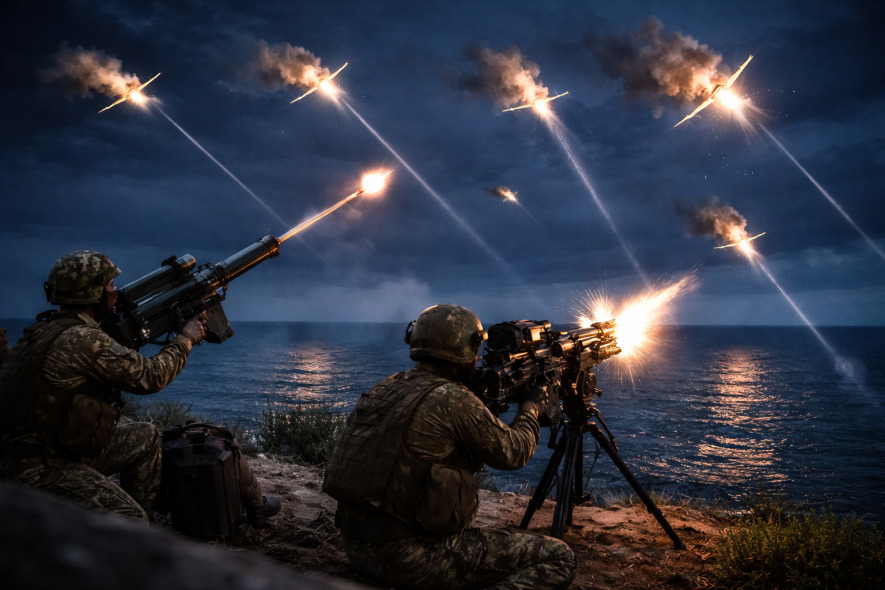 Над Одещиною збито шість шахедів: як спрацювали прикордонники — ВІДЕО