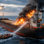 Під Одесою безпілотник поцілив у судно з кукурудзою — є постраждалі