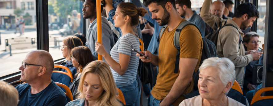 Розклад руху соціального транспорту в Одесі у будні