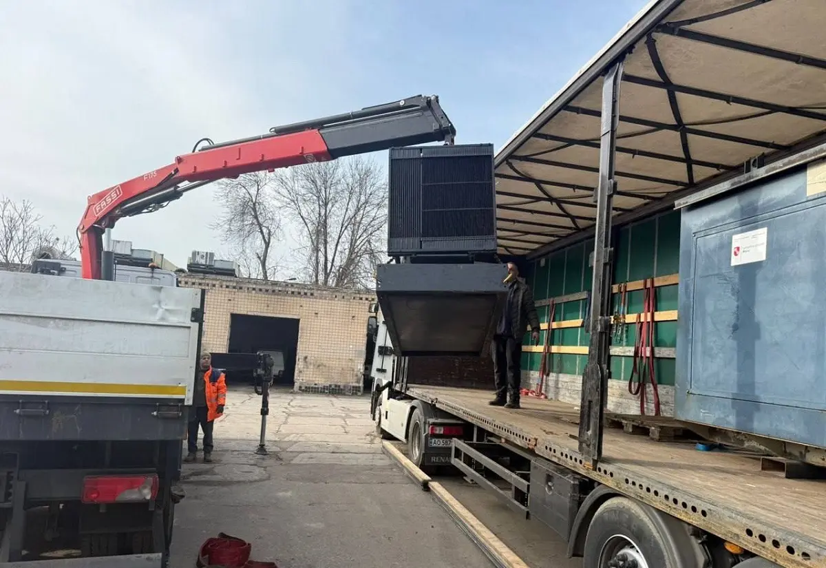 Надія на світло: Одеса отримала чергову партію генераторів від партнерів