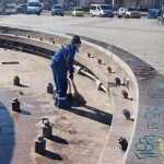 Головний фонтан Одеси постраждав від вандалів (фото)