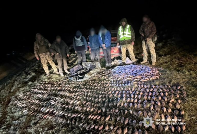 На озері Ялпуг затримали браконьєрів з уловом на суму понад два мільйони гривень