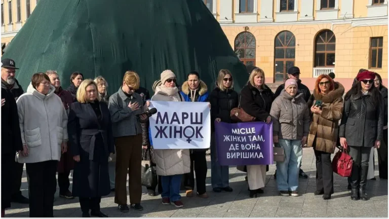 Активістки Одеси під час маршу озвучили свої вимоги й мотиви