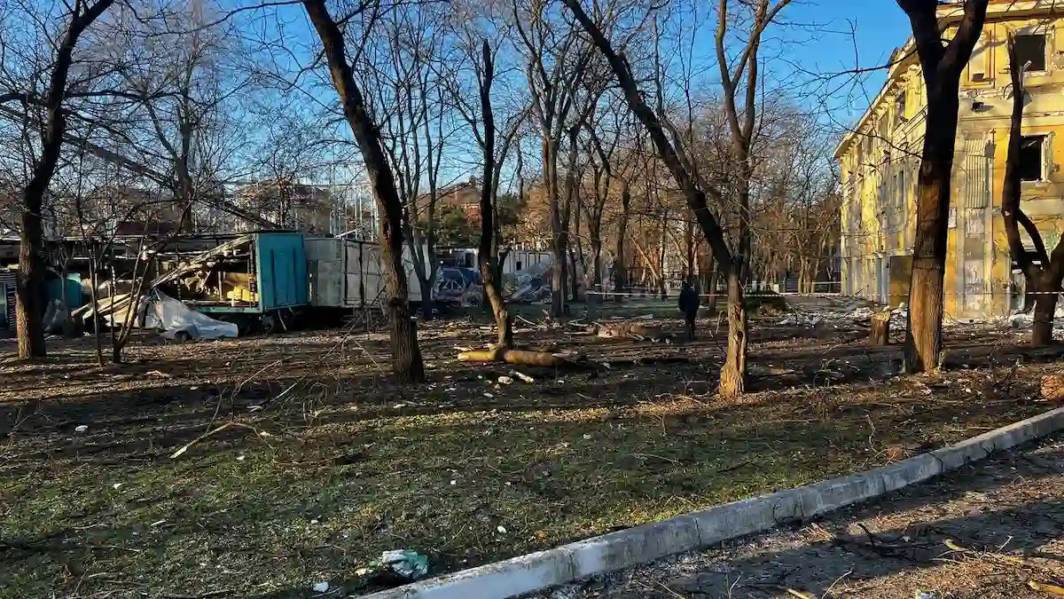 Шевченківський парк в Одесі вщент зруйнований — мільярдні збитки (фото)