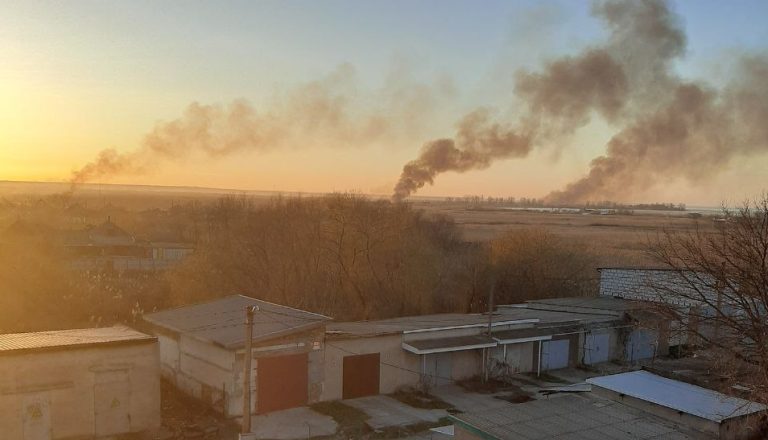 Потужна пожежа біля Дністровського лиману: стороннє джерело спричинило займання очерету