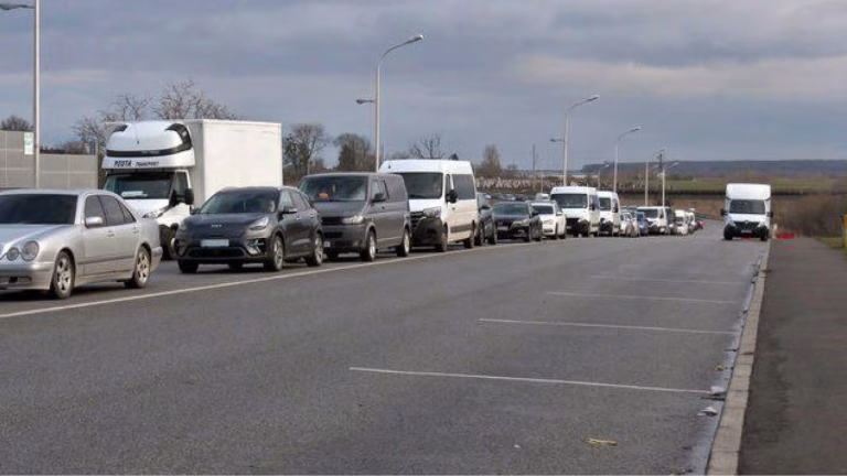 З Одеси у напрямку Румунії та Молдови ускладнено рух через затори