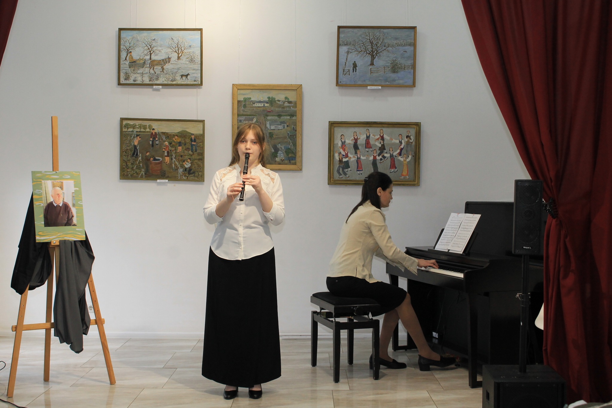 В Арцизі відкрили ретроспективну експозицію пам’яті Дмитра Дьошина «Життя в палітрах»