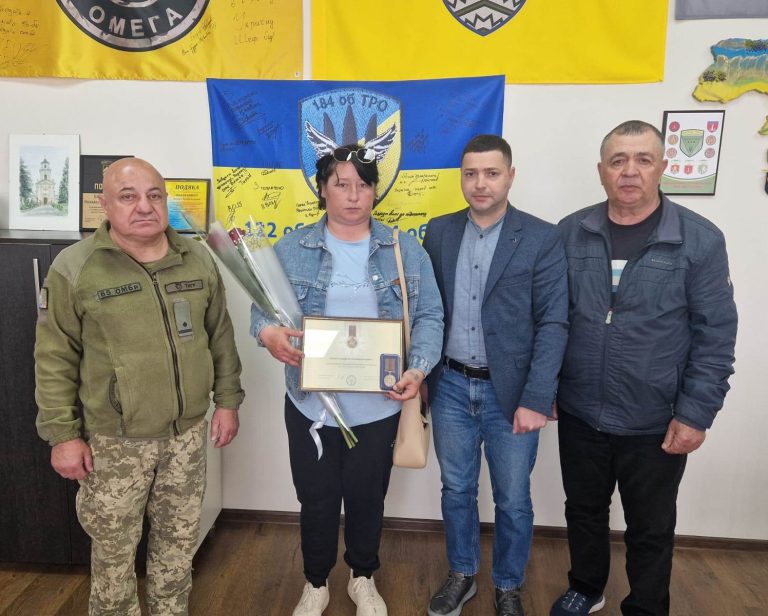 Родина Героя з Болградського району нагороджена президентською відзнакою «За оборону України»