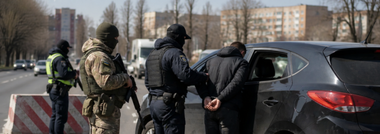 На блокпості в Одесі схопили водія-ухилянта під час втечі від поліції