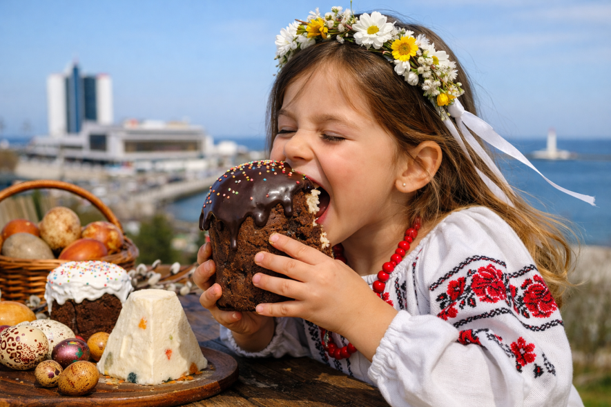 Одеса на Великдень 2026: як приготувати шоколадну, вершкову й сирну паску
