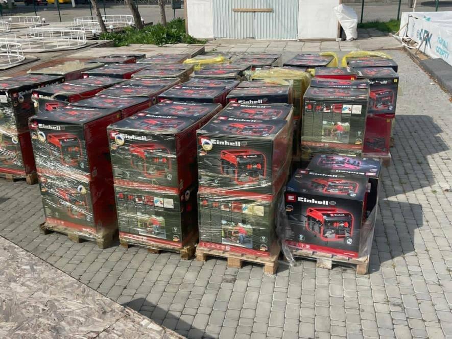 Одеса отримала 40 генераторів від Європи для посилення енергетичного захисту — ФОТО