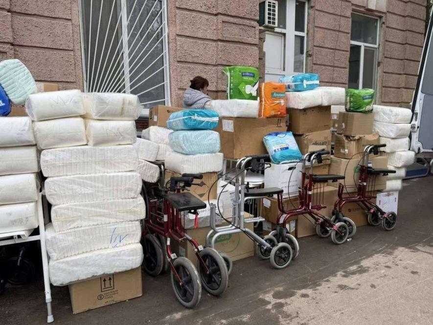 Гуманітарна допомога для реабілітації пацієнтів надійшла до Єврейської лікарні Одеси