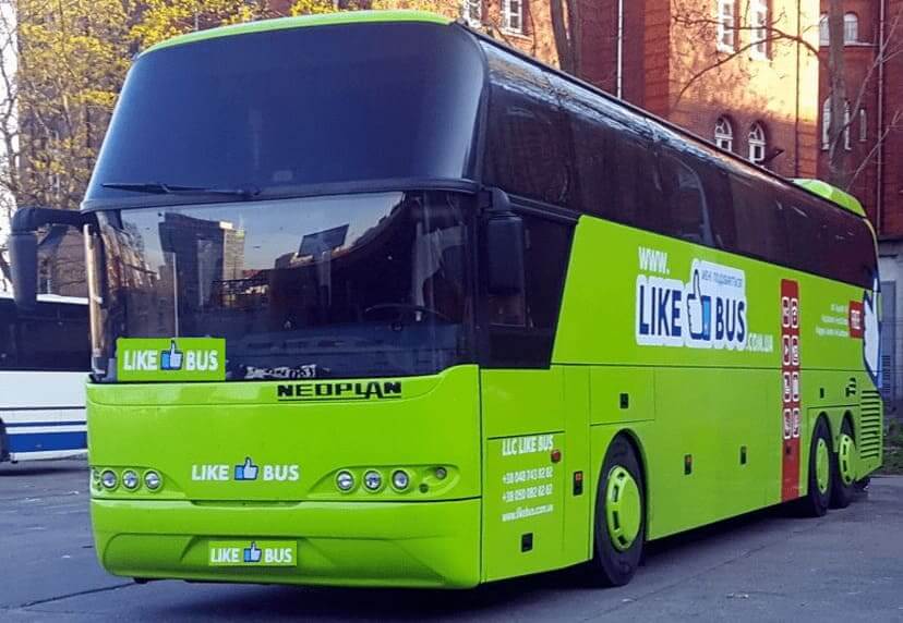 Автобусные рейсы LikeBus: комфортные маршруты по Украине и Европе