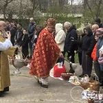 У гарнізонному храмі Одеси нічна великодня служба зібрала військових та мешканців