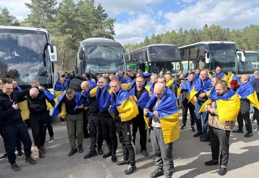 Звільнено з російського полону дванадцять військових з Одещини