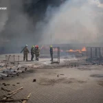 Під Одесою приборкували масштабне полум’я, яке загрожувало житловим будинкам